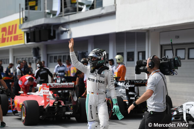 Nico Rosberg - Mercedes AMG - Pole Gran Premio de Hungría