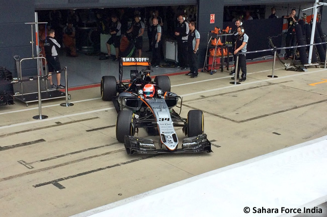 NIkita Mazepin - Force India - Test temporada Silverstone 2016 - Día 1 