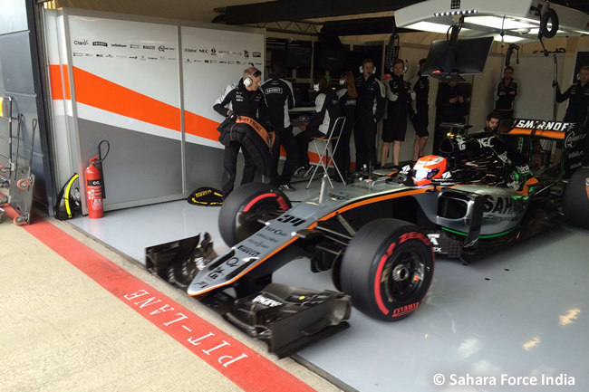 Nikita Mazepin - Force India - Test Silverstone 2016 - Día 2