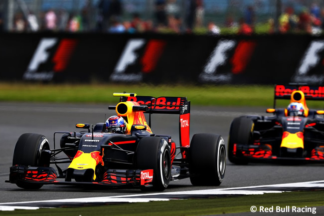 Red Bull Racing - GP Gran Premio de Gran Bretaña 2016