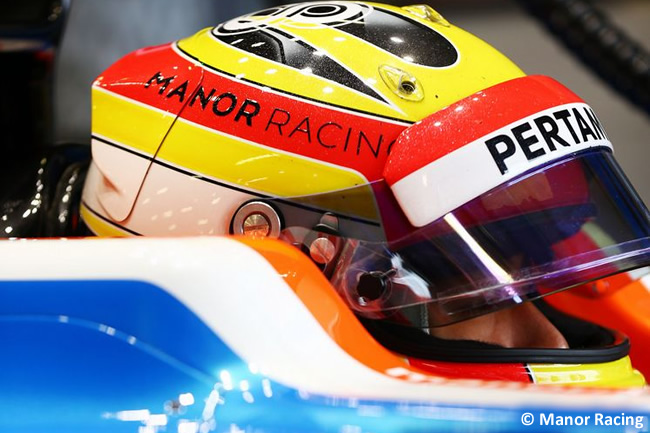 Rio Haryanto - Manor - Test Silverstone - Día 1