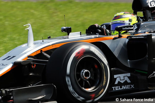 Sergio Pérez - Force India - GP Hungría 2016