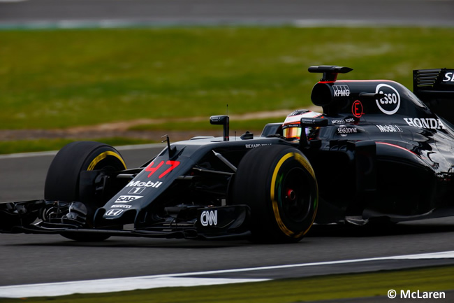 Stoffel Vandoorne - McLaren - Test Silverstone 2016 - Día 2