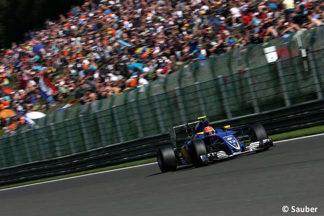 Felipe Nasr - Sauber - GP Bélgica 2016