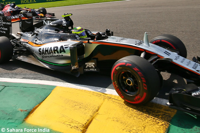 Force India - GP Bélgica 2016