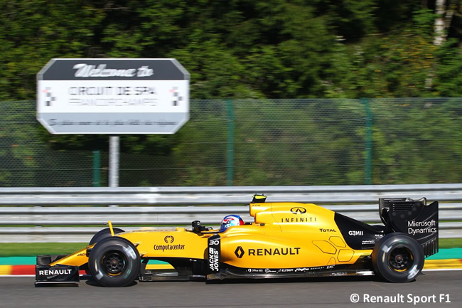 Jolyon Palmer - Renault Sport F1 - GP Bélgica 2016