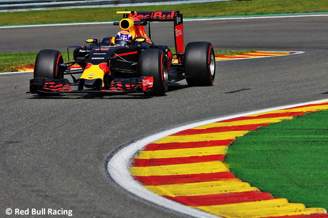 Red Bull Racing - GP Bélgica 2016