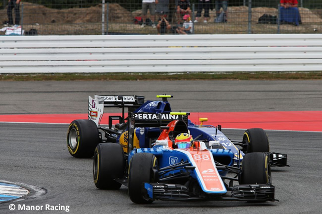 Rio Haryanto - Manor - GP Alemania 2016