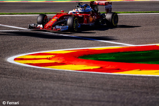 Sebastian Vettel - Scuderia Ferrari - GP Bélgica 2016