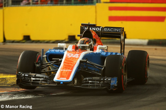 Pascal Wehrlein - Manor - GP Singapur 2016