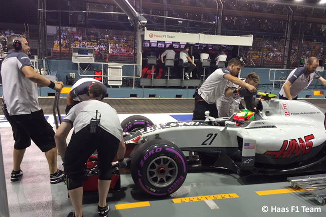 Esteban Gutiérrez - Haas F1 - GP Singapur 2016