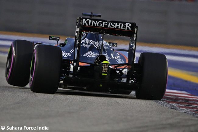 Sahara Force India- GP Singapur 2016