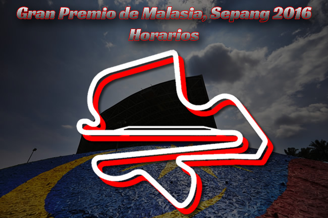 Horarios GP Malasia 2016 