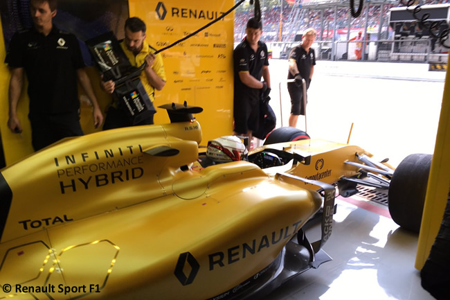 Kevin Magnussen - Renault Sport - GP Italia - Monza 2016 - Sábado