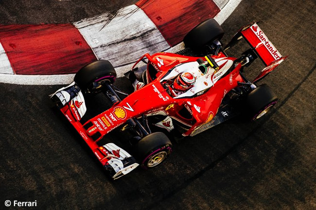 Kimi Raikkonen - Scuderia Ferrari - GP Singapur 2016