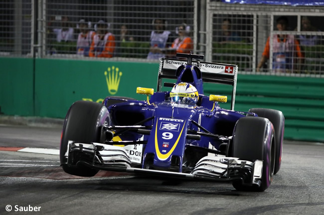 Marcus Ericsson - Sauber - GP Singapur 2016