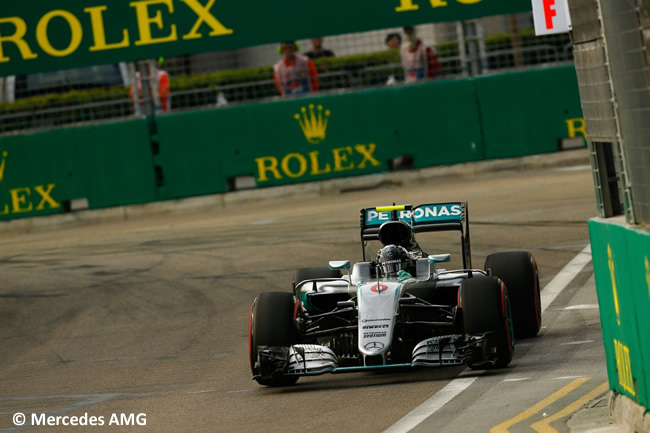 Nico Rosberg - Mercedes AMG - GP Singapur 2016