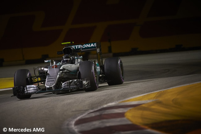 Nico Rosberg - Mercedes AMG - GP Singapur 2016