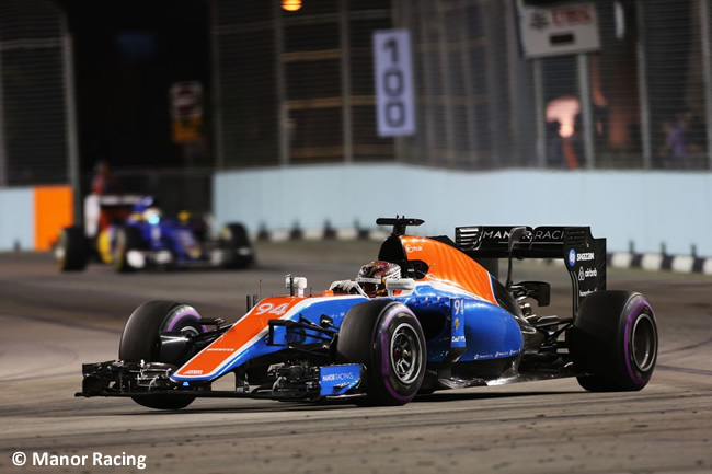 Manor Racing - GP Singapur 2016