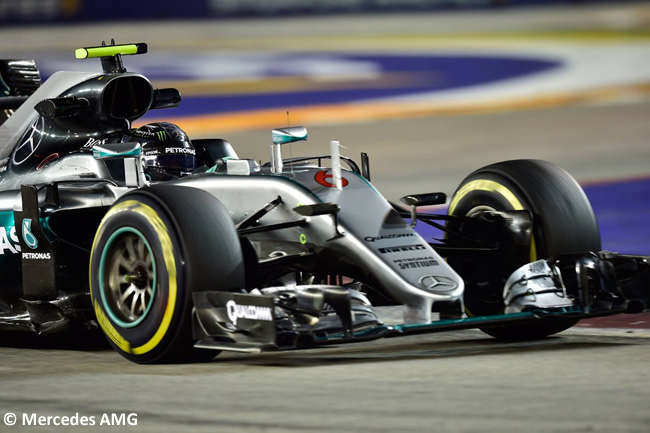 Pole - Nico Rosberg GP Singapur 2016