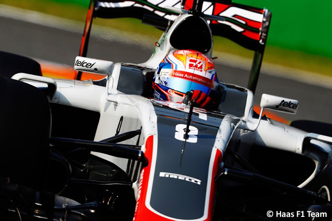 Romain Grosjean - Haas F1 - GP Italia - Monza 2016 - Viernes