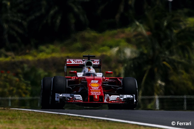 Sebastian Vettel - Scuderia Ferrari - GP Malasia 2016