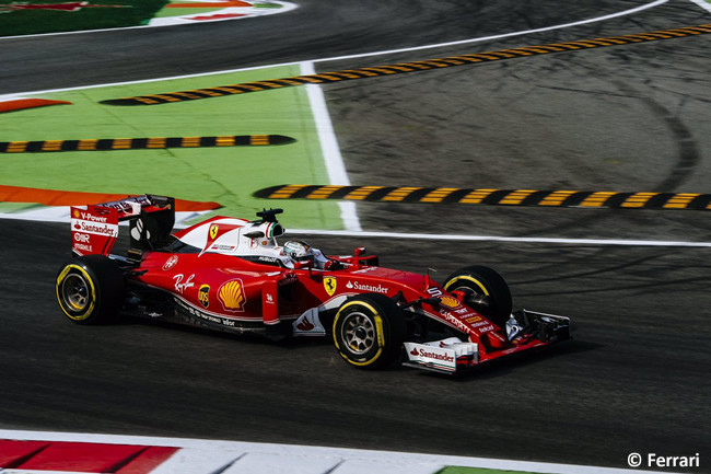 Sebastian Vettel - Scuderia Ferrari - GP Italia - Monza 2016 - Viernes