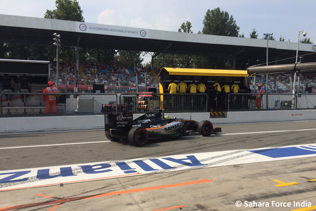 Sergio Pérez - Sahara Force India - GP Italia - Monza 2016 - Viernes