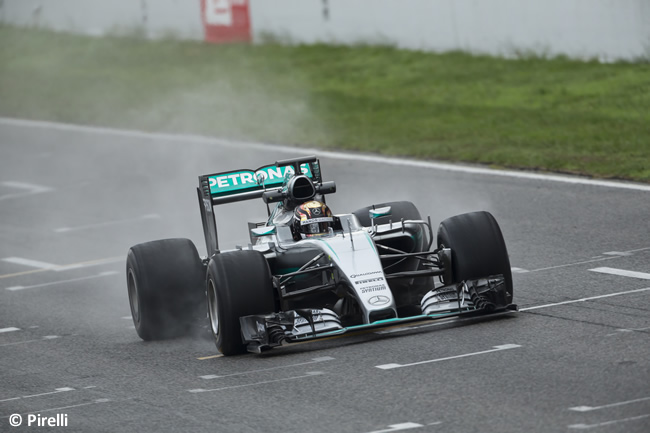 Pirelli - F1 - Barcelona - Test - Pascal Wehrlein