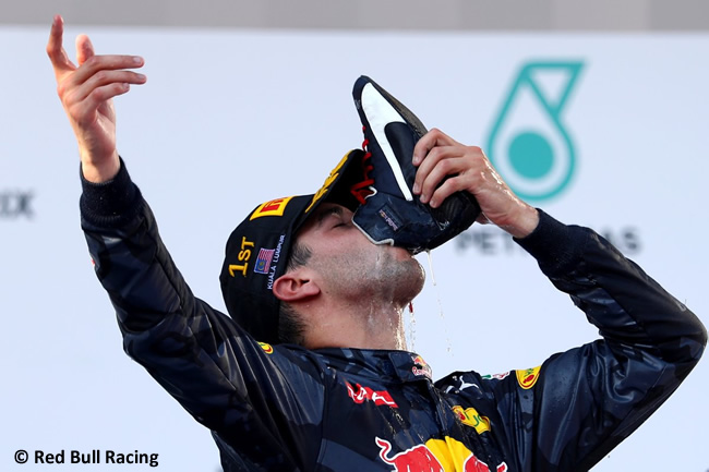 Daniel Ricciardo - Red Bull Racing - Victoria GP Malasia 2016