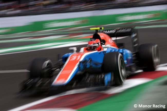 Esteban Ocon - Manor Racing - GP México 2016 - Domingo