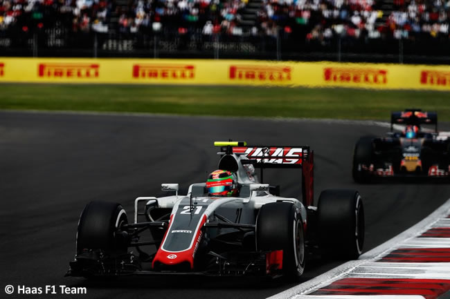 Esteban Gutiérrez - Haas F1 - GP México 2016 - Domingo