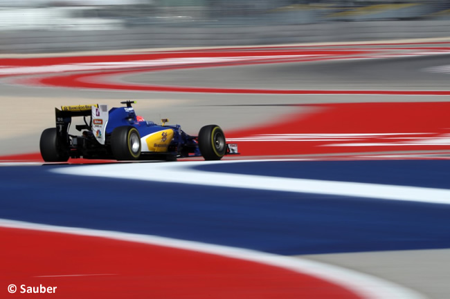 Felipe Nasr - Sauber - Viernes GP EE. UU. 2016