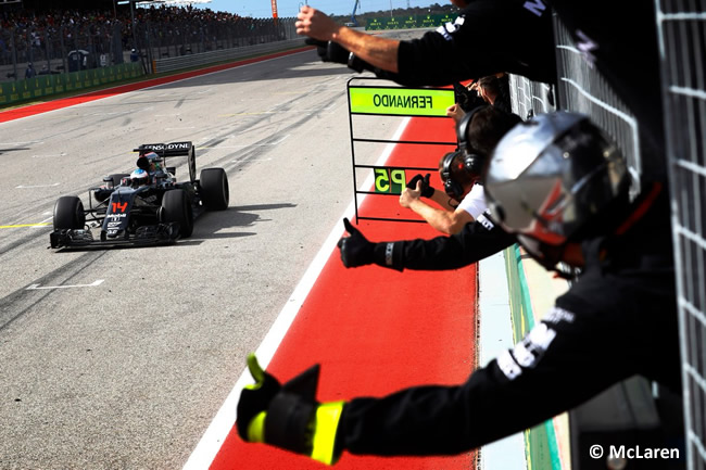 Fernando Alonso - McLaren - GP EE. UU. 2016