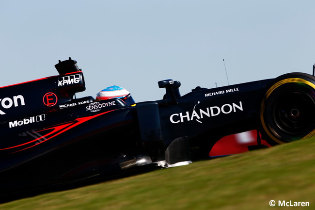 Fernando Alonso - McLaren - Viernes GP EE. UU. 2016