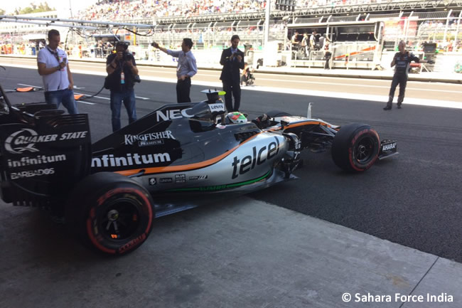 Force India - GP México 2016 - Domingo