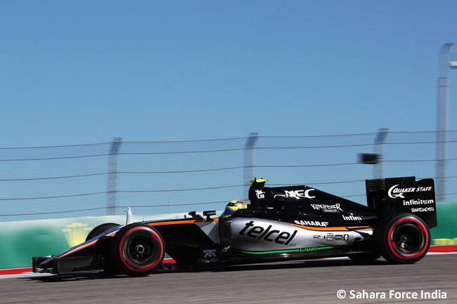 Force India - Viernes GP EE. UU. 2016