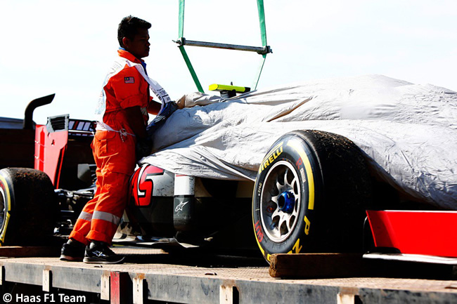 Haas F1 - Carrera GP Malasia 2016