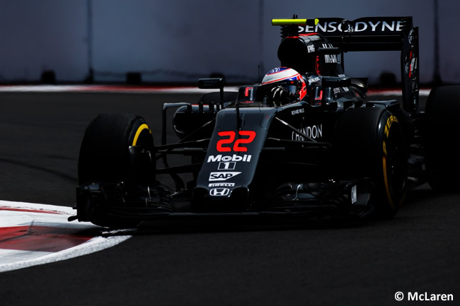 Jenson Button - McLaren - GP México 2016 - Domingo