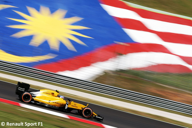 Jolyon Palmer - Renault Sport - Carrera GP Malasia 2016