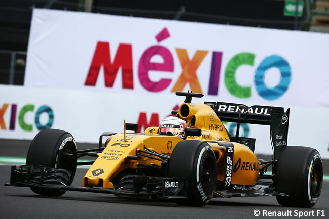 Kevin Magnussen - Renault - GP México 2016 - Viernes