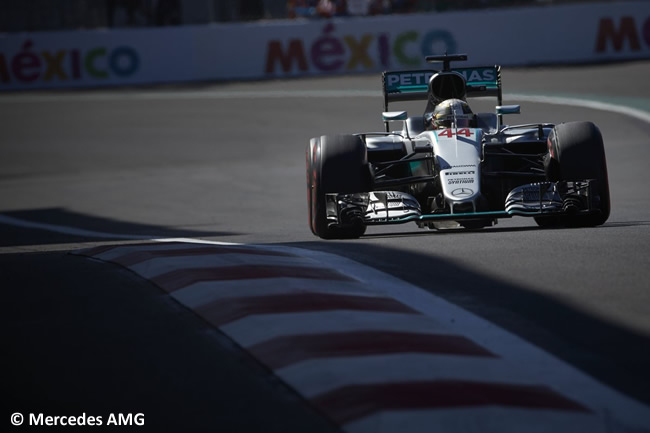 Lewis Hamilton - Mercedes AMG - Calificación - GP México 2016