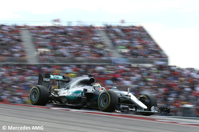 Lewis Hamilton - Mercedes AMG - GP EE. UU. 2016