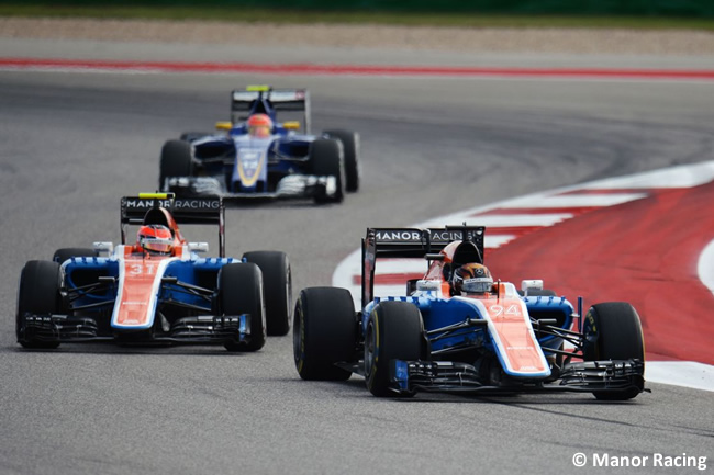 Manor Racing - GP EE. UU. 2016 