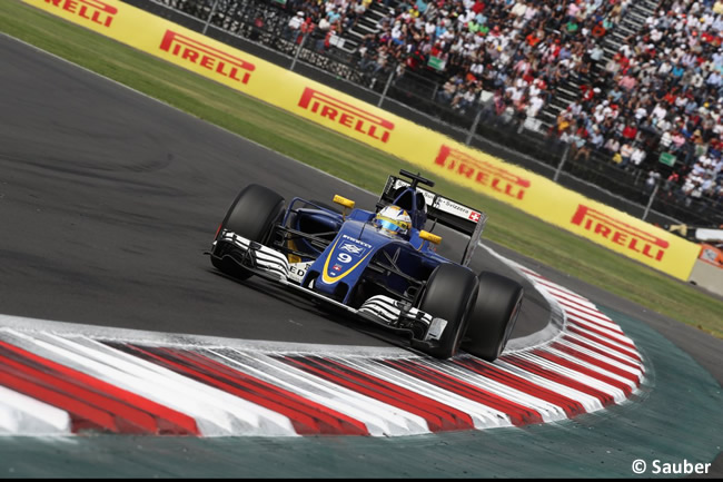 Marcus Ericsson - Sauber - GP México 2016 - Domingo