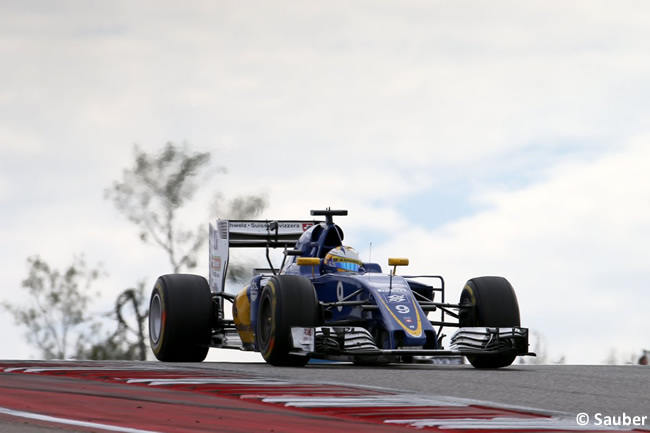 Marcus Ericsson - Sauber - GP EE. UU. 2016