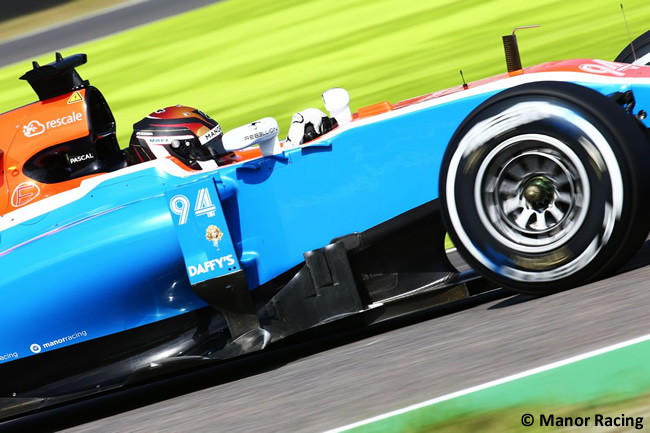 Pascal Wehrlein - Manor Racing - Viernes GP Japón 2016