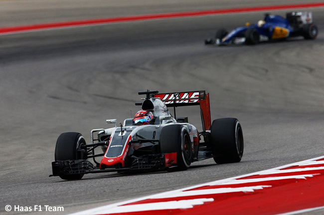 Romain Grosjean - Haas F1 - GP EE. UU. 2016