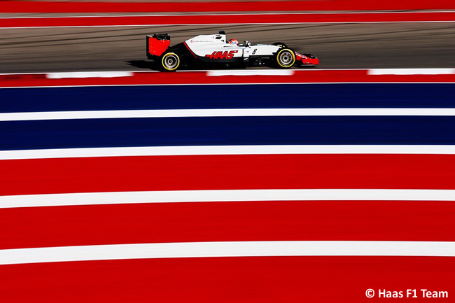 Romain Grosjean - Haas - Viernes GP EE. UU. 2016