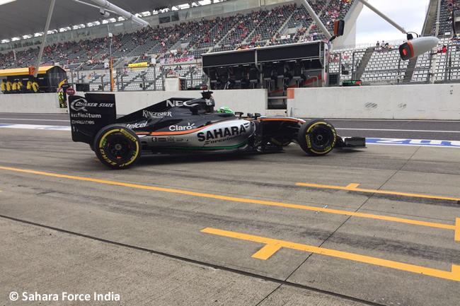 Sahara Force India - Viernes GP Japón 2016